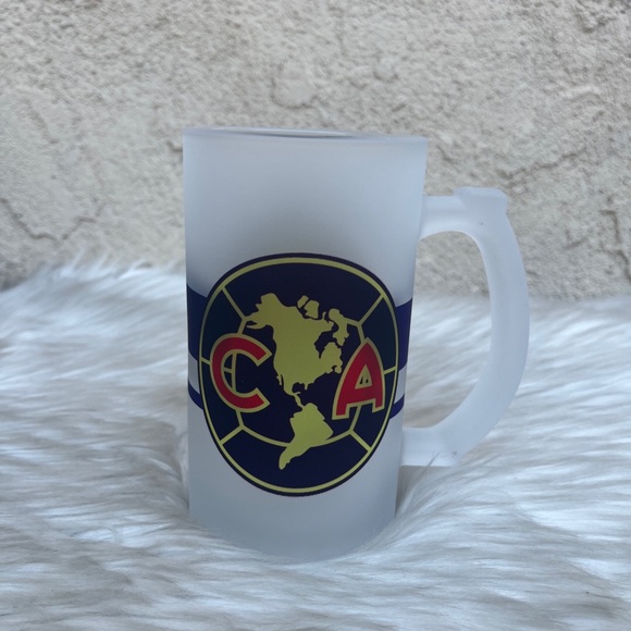 Club America 16oz Beer Glass Mug - Picture 3 of 5